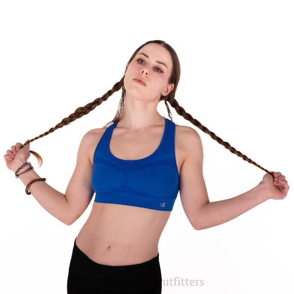 Champion Blue Sports Bra - Picture 1 of 7